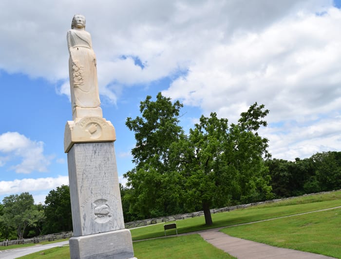 Battlefield Memorial at Pea Ridge National Military Park